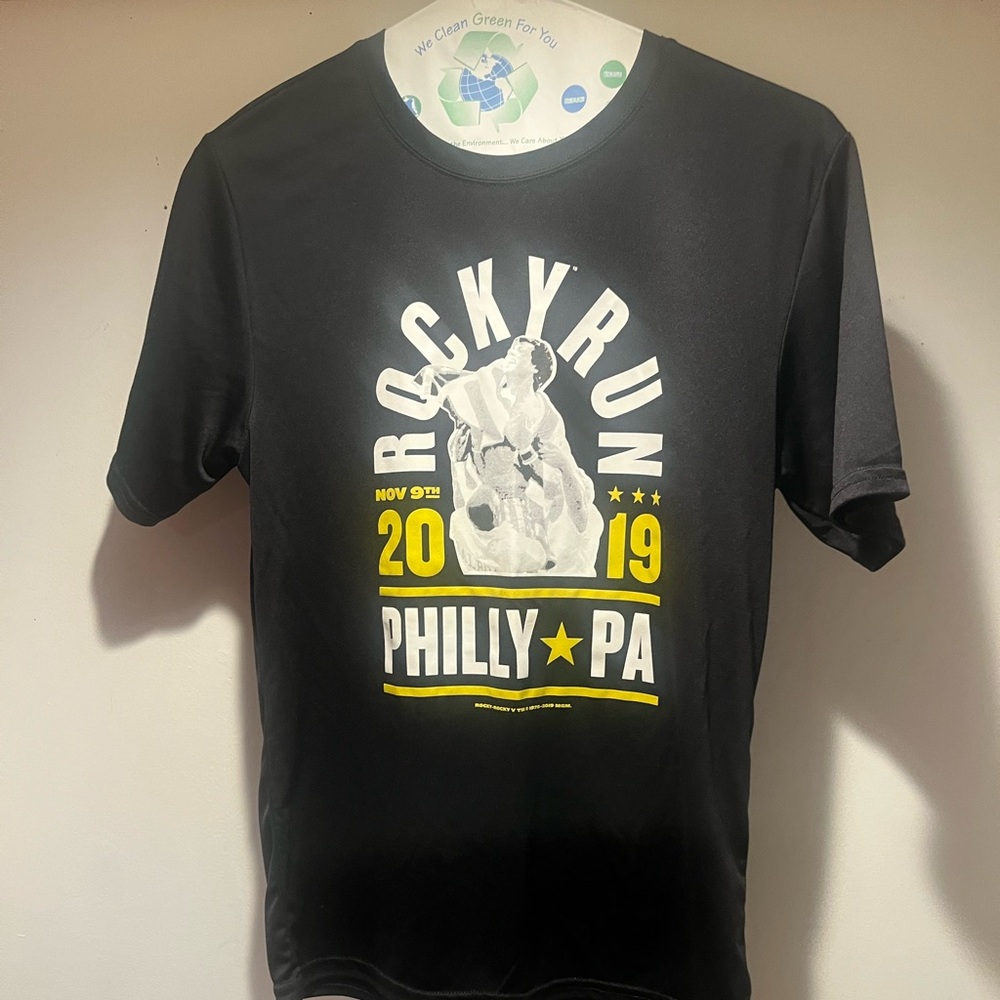 Black Rocky Run T-Shirt Short Sleeved